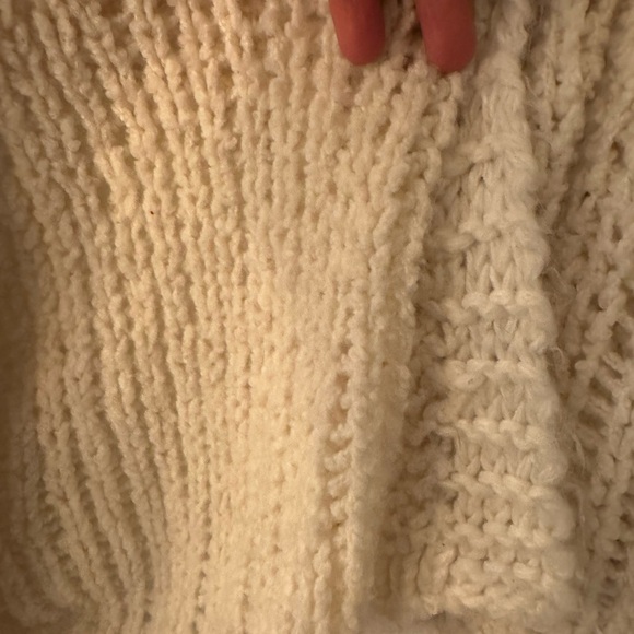 Free People Cozy Cream Knit Cardigan - Picture 2 of 5